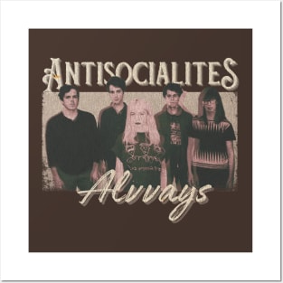 Alvvays Vintage 2011 // Antisocialites Original Fan Design Artwork Posters and Art